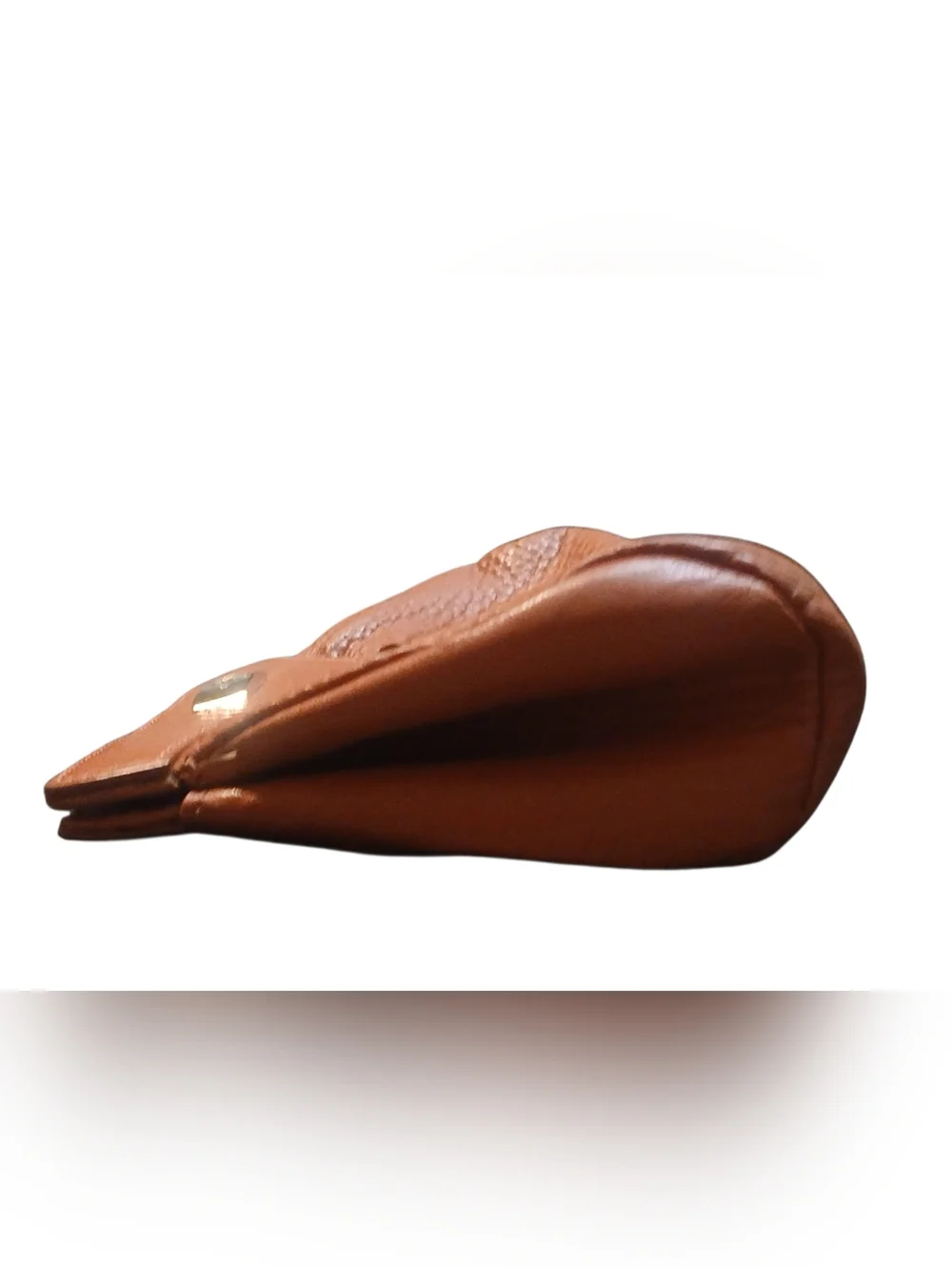 Cole Hann - NWOT, Rust Colored Hand Bag, Double Magnetic Closure, Inside Pocket. - Picture 7 of 14